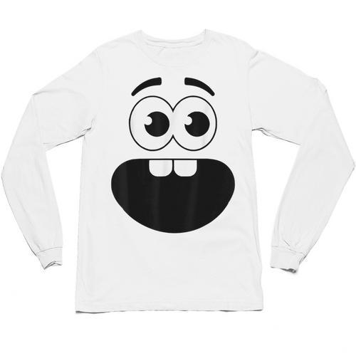 Creepy Carrots Face Teacher Halloween Costume Matching Unisex Long Sleeve T-Shirt - teacherstshirts.com CA