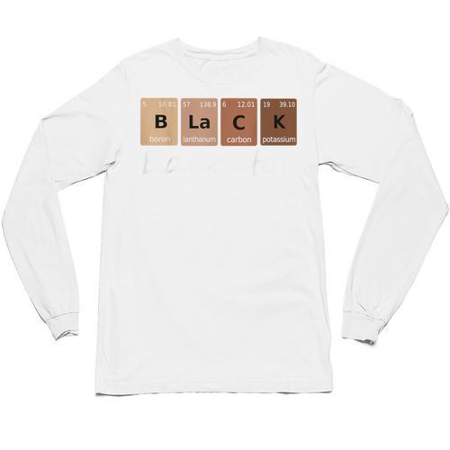 Educator Science Teacher Melanin Educator Science Unisex Long Sleeve T-Shirt - teacherstshirts.com DE