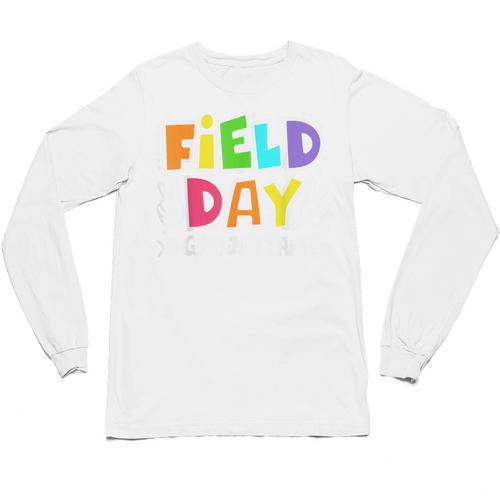 Field Day Green Team For Teacher Kids Field Day Games Unisex Long Sleeve T-Shirt - teacherstshirts.com CA