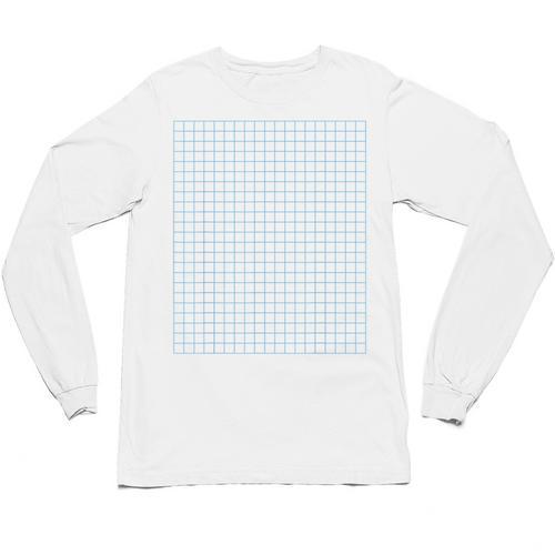 Graph Paper Engineer Architecture Math Teacher Costume Unisex Long Sleeve T-Shirt - teacherstshirts.com AU