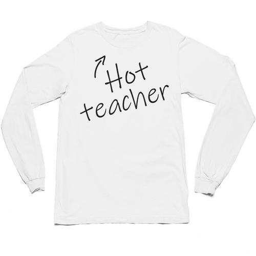 Hot Sexy Teacher Adult Humor Halloween Costume T Shirt Unisex Long Sleeve T-Shirt - teacherstshirts.com