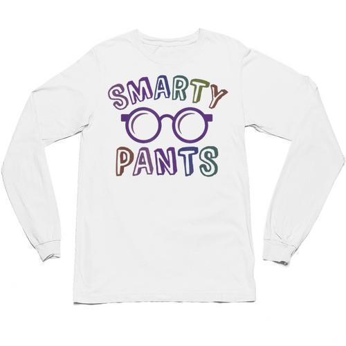 Little Mr Miss SMARTY PANTS Graduation Alumni Teacher Unisex Long Sleeve T-Shirt - teacherstshirts.com AU