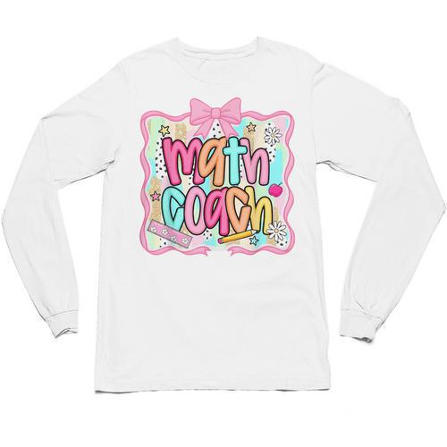 Math Coach Back To School Math Teacher Unisex Long Sleeve T-Shirt - teacherstshirts.com