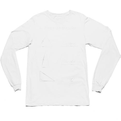 Math Teacher Name The Triangles Joke Humorous Teachers Unisex Long Sleeve T-Shirt - teacherstshirts.com AU
