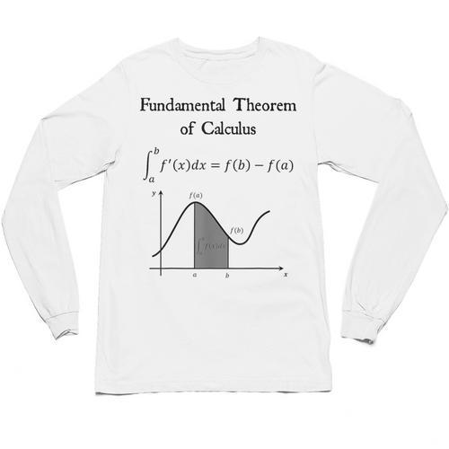 Nerdy Fundamental Theorem Of Calculus Math Teacher Geek Unisex Long Sleeve T-Shirt - teacherstshirts.com