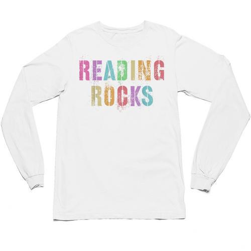 READING ROCKS English Teacher ELA ABCD Read Star Kinder Unisex Long Sleeve T-Shirt - teacherstshirts.com AU