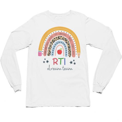 RTI Team RTI Teacher Rti Response To Intervention Teac Unisex Long Sleeve T-Shirt - teacherstshirts.com AU