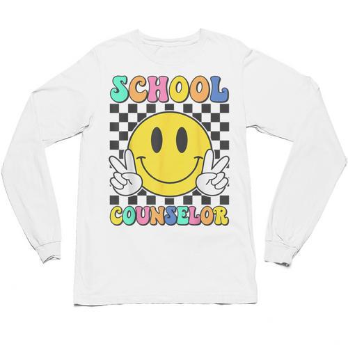 School Counselor Teacher Counseling Office School Guidance Unisex Long Sleeve T-Shirt - teacherstshirts.com AU