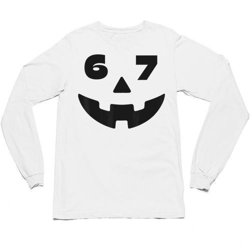 Six Seven Halloween Costume For Students Teachers 6 7 Unisex Long Sleeve T-Shirt - teacherstshirts.com