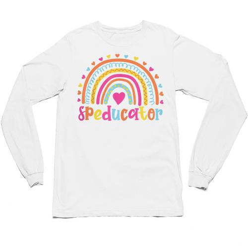 Speducator Special Education Teacher Sped Ed Unisex Long Sleeve T-Shirt - teacherstshirts.com