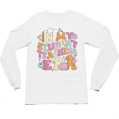 In My Student Teaching Era Back To School Teacher Team Unisex Long Sleeve T-Shirt - teacherstshirts.com DE