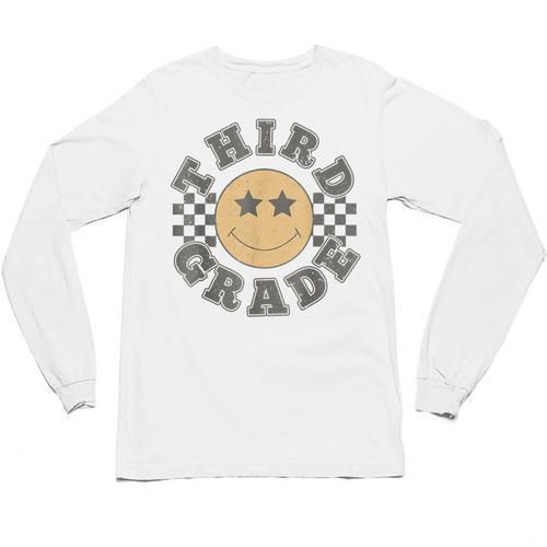 Third Grade 3rd Grade First Day Of 3rd Grade Teachers Unisex Long Sleeve T-Shirt - teacherstshirts.com UK