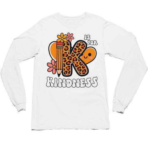 Unity Day Shirt Kindness Orange Teacher Kids Be Kind Unisex Long Sleeve T-Shirt - teacherstshirts.com DE