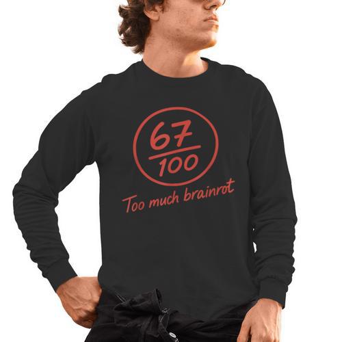 6 7 Brainrot Elementary Teacher Meme 67 Six Seven Men's Long Sleeve T-Shirt - teacherstshirts.com CA