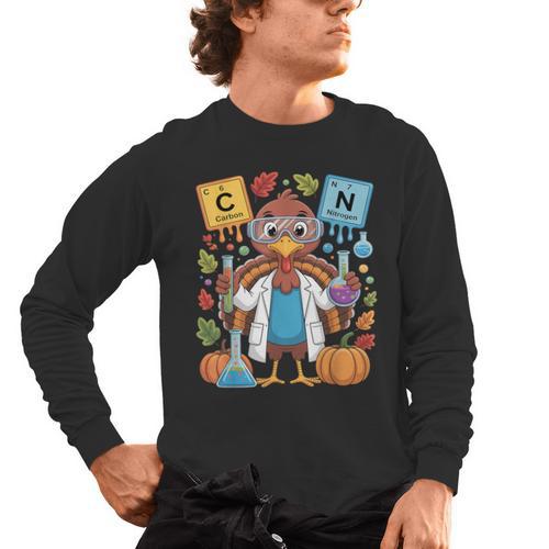 67 Chemistry Science Teacher Periodic Table Thanksgiving Men's Long Sleeve T-Shirt - teacherstshirts.com CA