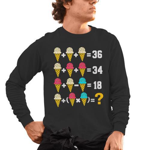 67 Ice Cream Drip Meme Order Of Operations Math Teacher Men's Long Sleeve T-Shirt - teacherstshirts.com