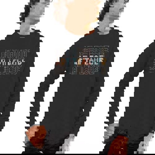 Art Teacher Artist Teacher School Teaching Future Artists Men&#x27;s Long Sleeve T-Shirt - teacherstshirts.com