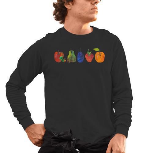 Back To School Cute Hungry Lover Fruits Teacher Men's Long Sleeve T-Shirt - teacherstshirts.com AU