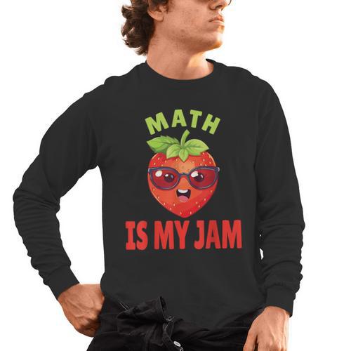 Back To School Math Is My Jam Math Teacher Men's Long Sleeve T-Shirt - teacherstshirts.com DE