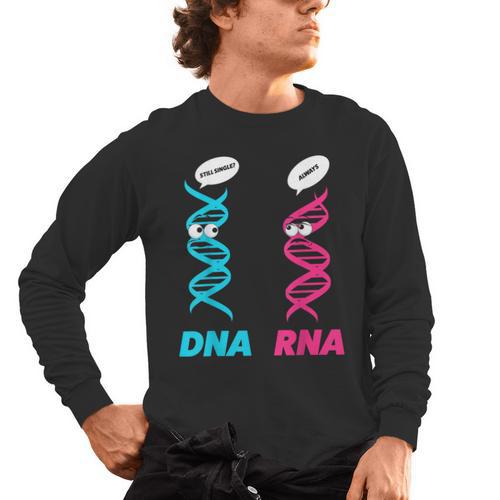 Biology Teacher DNA RNA Student Science Biologist Men Women Men's Long Sleeve T-Shirt - teacherstshirts.com