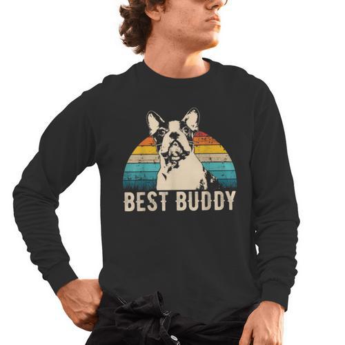Boston Terrier Boston-Bulldog Men's Long Sleeve T-Shirt - Bostonterriersmerch.com