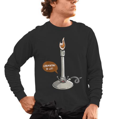 Chemistry Burner Science Lover Biology Chemistry Teacher Men's Long Sleeve T-Shirt - teacherstshirts.com AU
