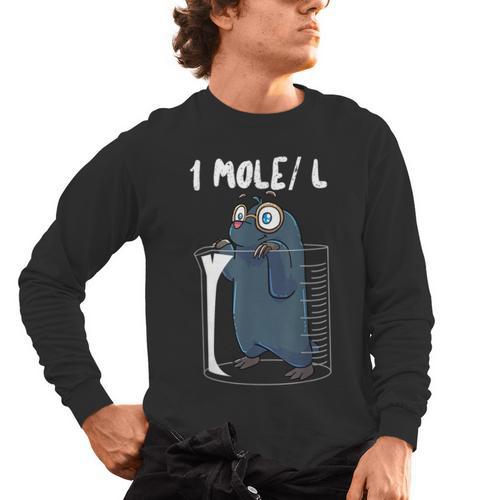 Chemistry Chemist Student Science Teacher Mole Men's Long Sleeve T-Shirt - teacherstshirts.com