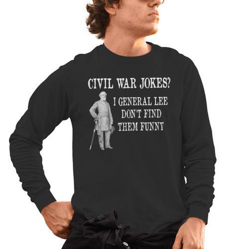 Civil War For History Buff & History Teachers For Men Women Girls Kids Men's Long Sleeve T-Shirt - teacherstshirts.com UK