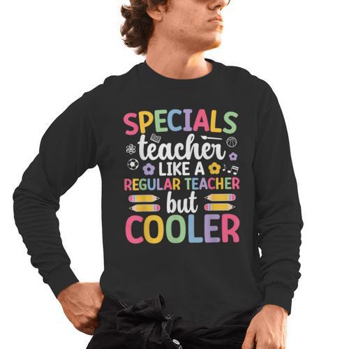 Cool Specials Teacher Specials Team Specials Squad Men's Long Sleeve T-Shirt - teacherstshirts.com
