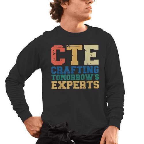 CTE Teacher Education Career Technical Men's Long Sleeve T-Shirt - teacherstshirts.com UK