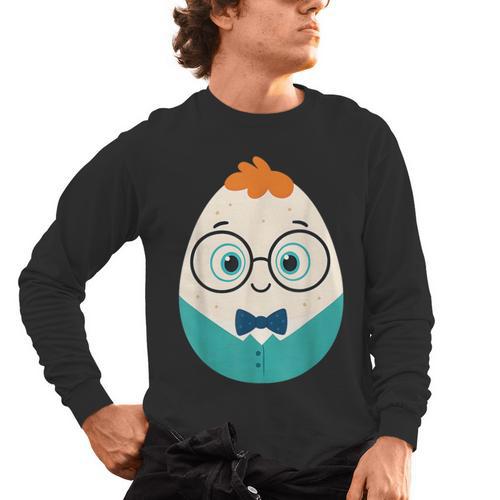 Cute Good Egg Teacher Halloween Costume Food Group Men's Long Sleeve T-Shirt - teacherstshirts.com AU