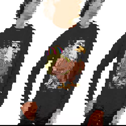 Eagle First Day Of School Teacher Back To School Eagle Men&#x27;s Long Sleeve T-Shirt - teacherstshirts.com