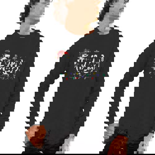 FA LA8 Christmas Santa Fa La Math Teacher Student Men&#x27;s Long Sleeve T-Shirt - teacherstshirts.com