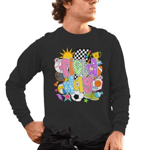 Field Day Fun Day Let The Games Begin Field Trip Teacher Kid Men's Long Sleeve T-Shirt - teacherstshirts.com CA