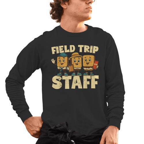 Field Trip Teacher Field Men's Long Sleeve T-Shirt - teacherstshirts.com AU