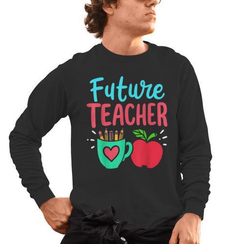 Future Teacher Education Student Men's Long Sleeve T-Shirt - teacherstshirts.com DE