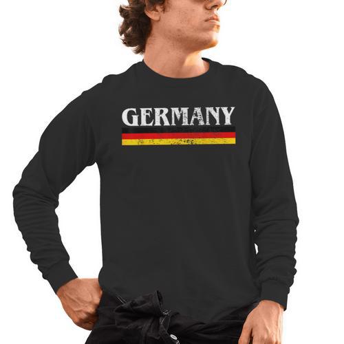 Germany Vintage Men's Long Sleeve T-Shirt - Bostonterriersmerch.com