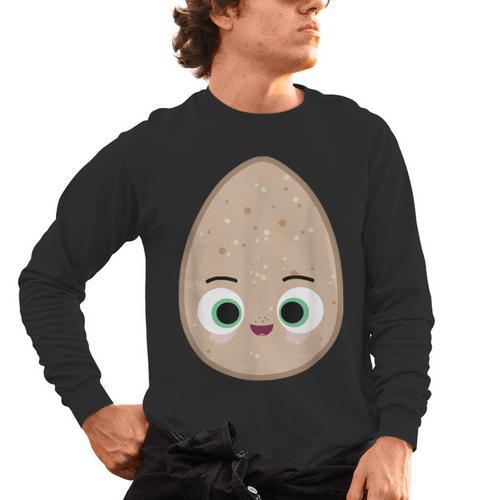 Good Egg Teacher Halloween Costume Group The Shel Egg Men's Long Sleeve T-Shirt - teacherstshirts.com AU
