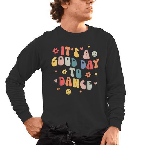 Groovy Its A Good Day To Dance Dance Teacher Men's Long Sleeve T-Shirt - teacherstshirts.com CA
