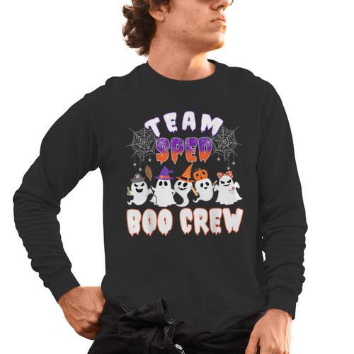 Halloween Costume Team SPED Teacher Special Education Men's Long Sleeve T-Shirt - teacherstshirts.com AU
