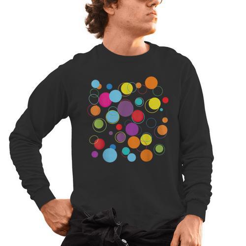 Happy Dot Day Colorful Polka Dot Art Teacher Student Kids Men's Long Sleeve T-Shirt - teacherstshirts.com