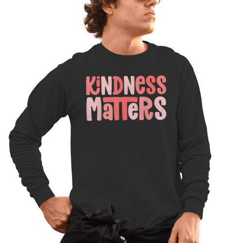 Kindness Matters Anti Bullying Shirts Teacher Child Men's Long Sleeve T-Shirt - teacherstshirts.com