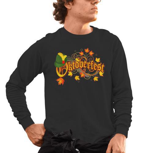 Oktoberfest German Beer Festival October Men's Long Sleeve T-Shirt - Bostonterriersmerch.com
