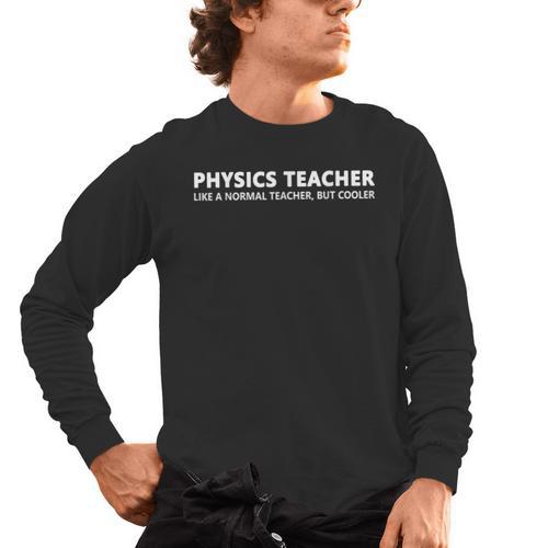 Physics Teacher Physics Teacher For Men Women Girls Kids Men's Long Sleeve T-Shirt - teacherstshirts.com DE