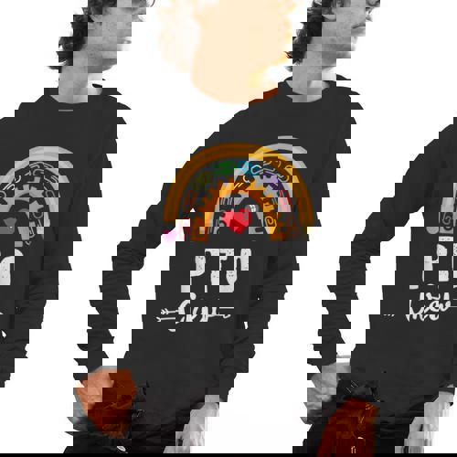 PTO Crew Parent School Volunteer Board Mom Parent Teacher Men&#x27;s Long Sleeve T-Shirt - teacherstshirts.com