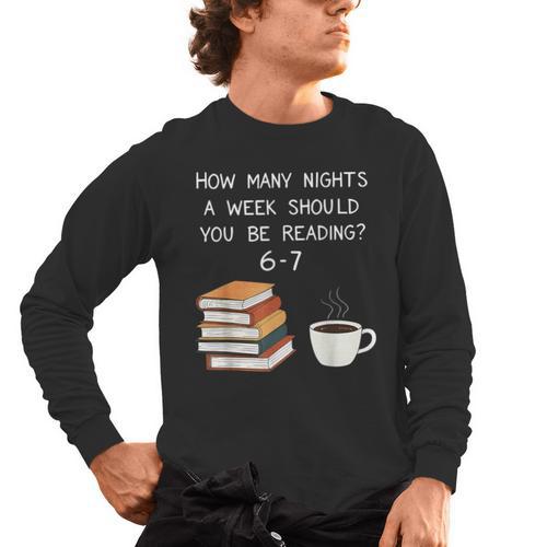Reading 67 Six Seven Meme English Teacher Book Lover Men's Long Sleeve T-Shirt - teacherstshirts.com UK
