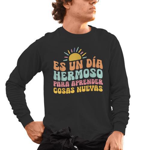 Spanish Multilingual Teacher Dual Languages Bilingual Men's Long Sleeve T-Shirt - teacherstshirts.com AU