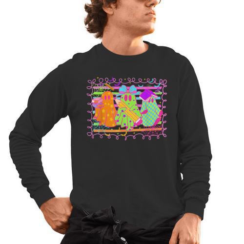 Spooky Teacher Halloween Ghost Fall Autumn Season Women Men's Long Sleeve T-Shirt - teacherstshirts.com AU