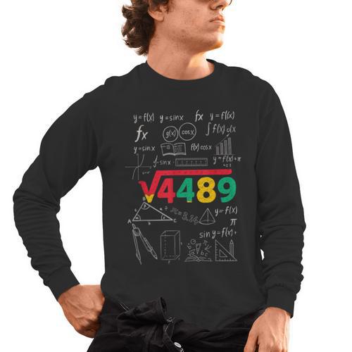 Teacher Math 67 Meme Square Root 4489 Slang Six Seven Men's Long Sleeve T-Shirt - teacherstshirts.com CA
