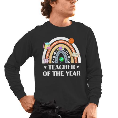 Teacher Of The Year Best Teacher Ever Men Women Men's Long Sleeve T-Shirt - teacherstshirts.com
